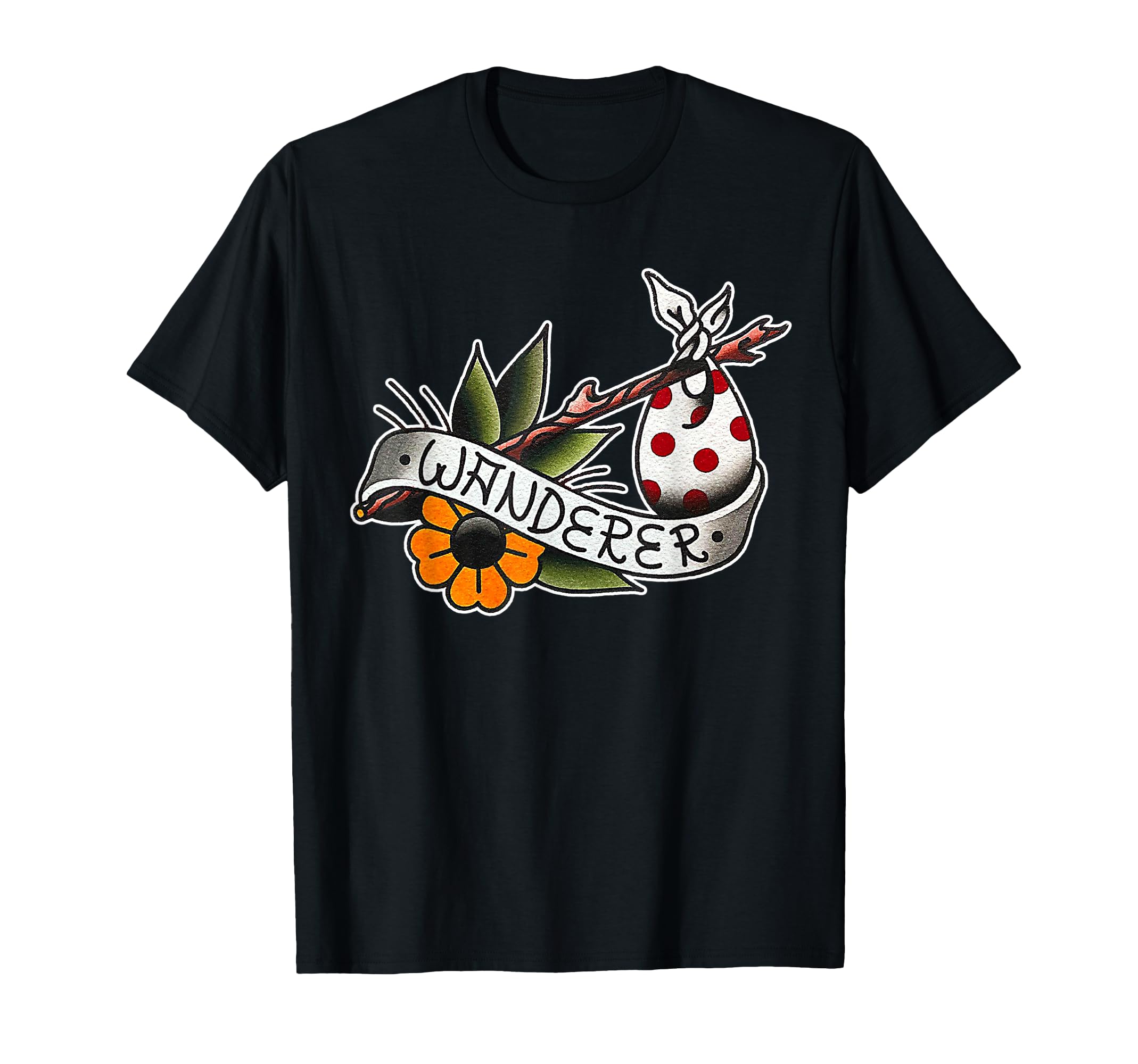 Wanderer X Bindle X Flower X Hobo T-Shirt - Streetwear Style Men Women - T-Shirt, Sweatshirt, Hoodie