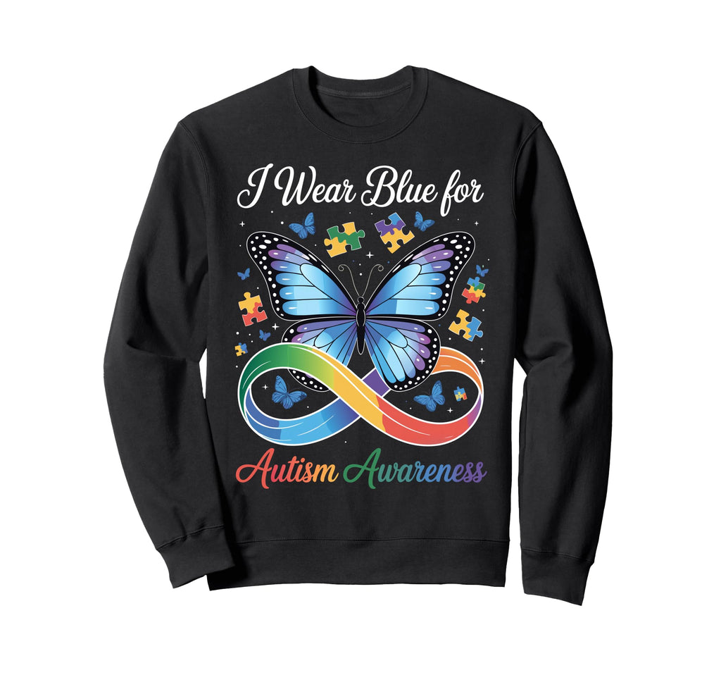 Autism Mom Autism Dad Autistic Sweatshirt - Novelty Apparel Men Women - T-Shirt, Sweatshirt, Hoodie