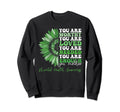 Support Warrior Mental Health Sweatshirt - Trendy Graphic for Adults - T-Shirt, Sweatshirt, Hoodie