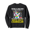 Funny Unicorn Mental Health Sweatshirt - Custom Art Print for Adults - T-Shirt, Sweatshirt, Hoodie