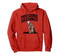 Professional Overthinker Anxiety Mental Hoodie - Minimalist Print Unisex - T-Shirt, Sweatshirt, Hoodie