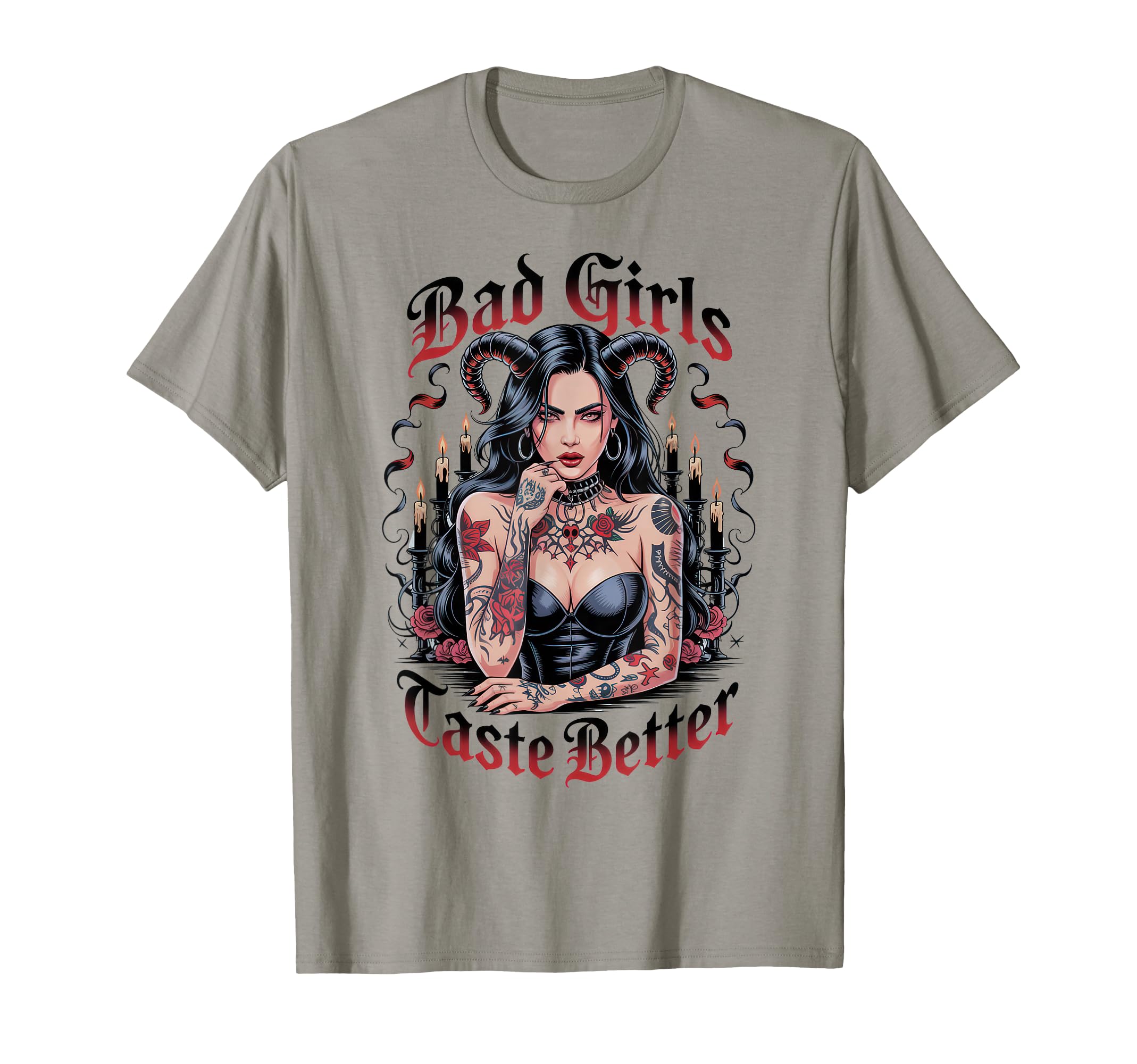 Bad Taste Better Tattoo Lover T-Shirt - Aesthetic Graphic for Adults - T-Shirt, Sweatshirt, Hoodie