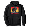 West Virginia Bison 80S American Hoodie - Casual Everyday Wear for Adults - T-Shirt, Sweatshirt, Hoodie