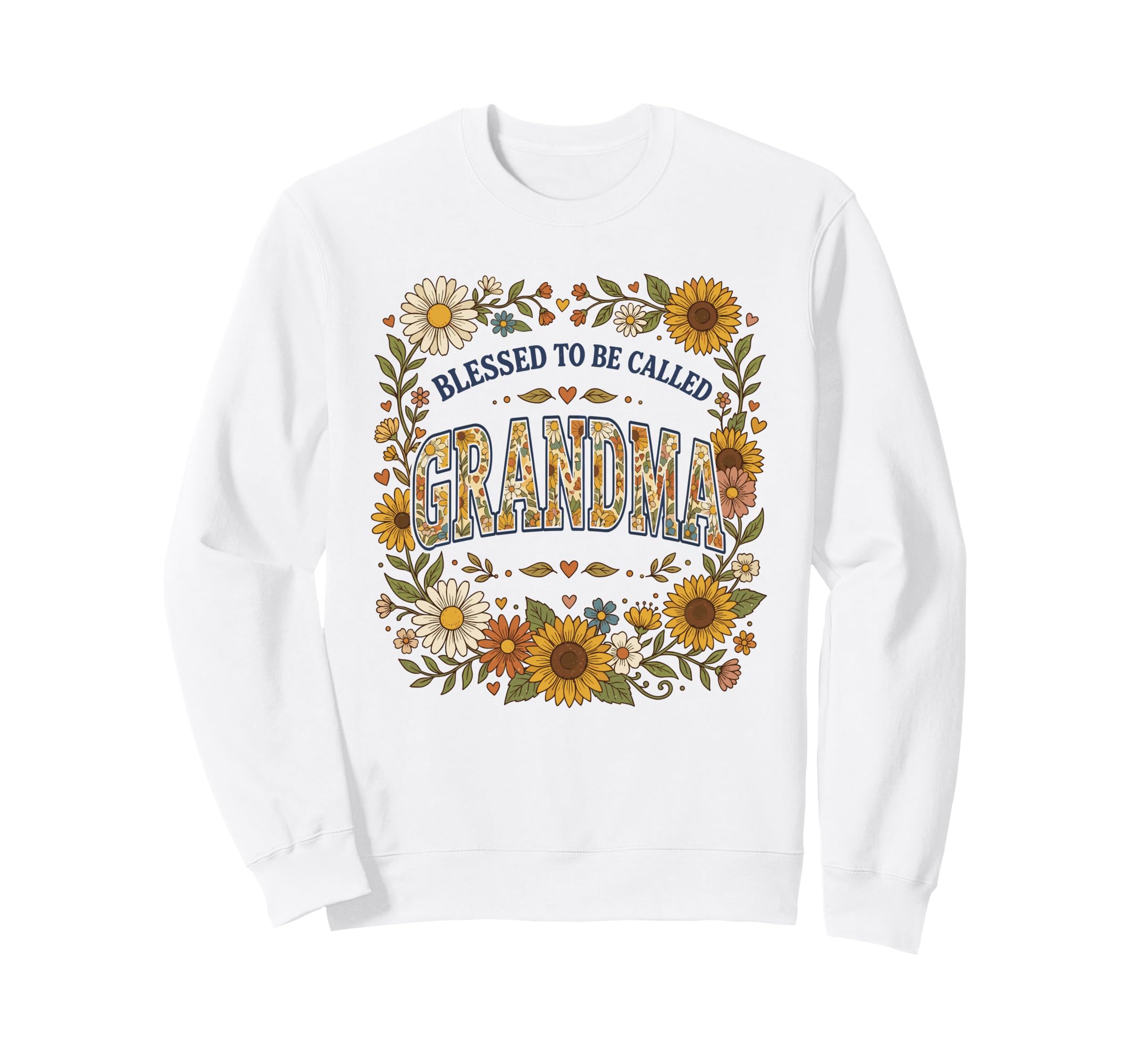 Blessed To Be Called Grandma Sweatshirt - Minimalist Print for Adults - T-Shirt, Sweatshirt, Hoodie