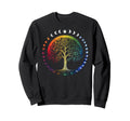 Phases Moon Tree Chakra Yoga Yogi Sweatshirt - Casual Everyday Wear Unisex - T-Shirt, Sweatshirt, Hoodie