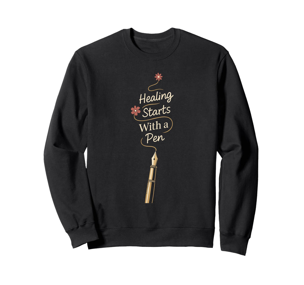 Mindfulness Journaling Self Care Sweatshirt - Trendy Graphic for Adults - T-Shirt, Sweatshirt, Hoodie