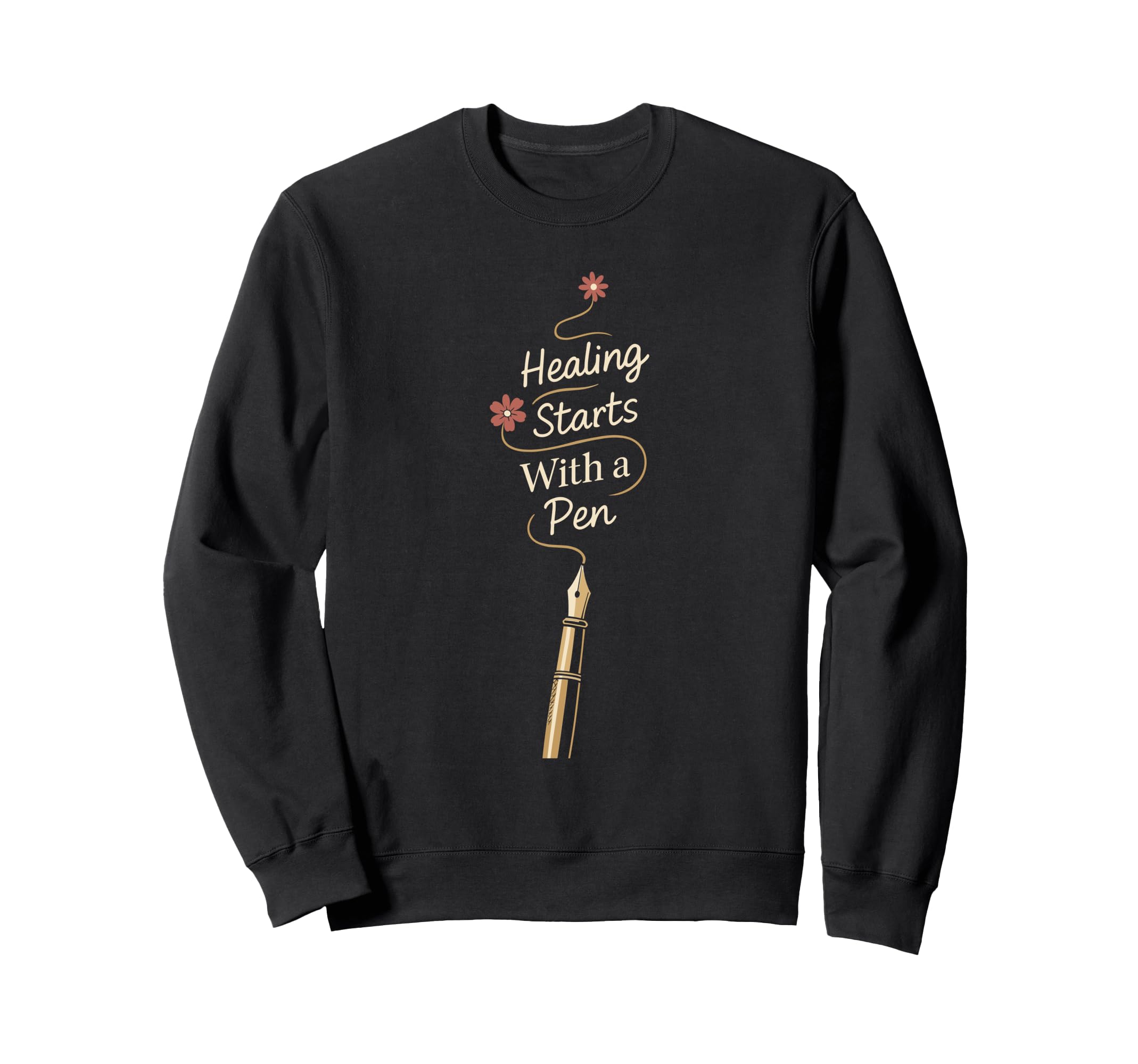 Mindfulness Journaling Self Care Sweatshirt - Trendy Graphic for Adults - T-Shirt, Sweatshirt, Hoodie