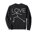 Funny Love Yoga Pose Namaste Chakras Sweatshirt - Trendy Graphic Men Women - T-Shirt, Sweatshirt, Hoodie