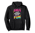 Just Wanna Have Fun 80S Typography Hoodie - Custom Art Print Unisex - T-Shirt, Sweatshirt, Hoodie