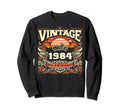 1984 Born 1984 40Th Birthday Motorcycle Sweatshirt - Unique Graphic Unisex - T-Shirt, Sweatshirt, Hoodie