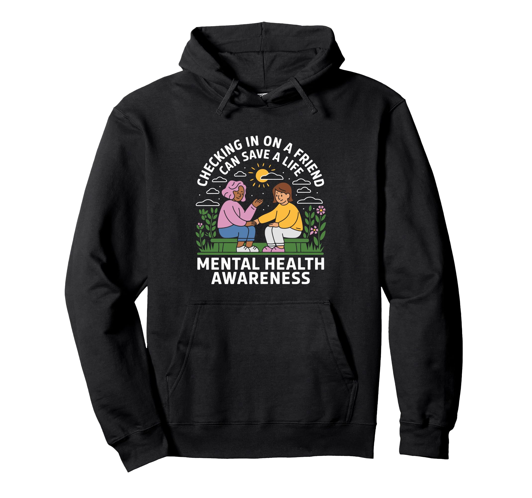 Mental Health Awareness Month Sweatshirt - Casual Everyday Wear Men Women - T-Shirt, Sweatshirt, Hoodie
