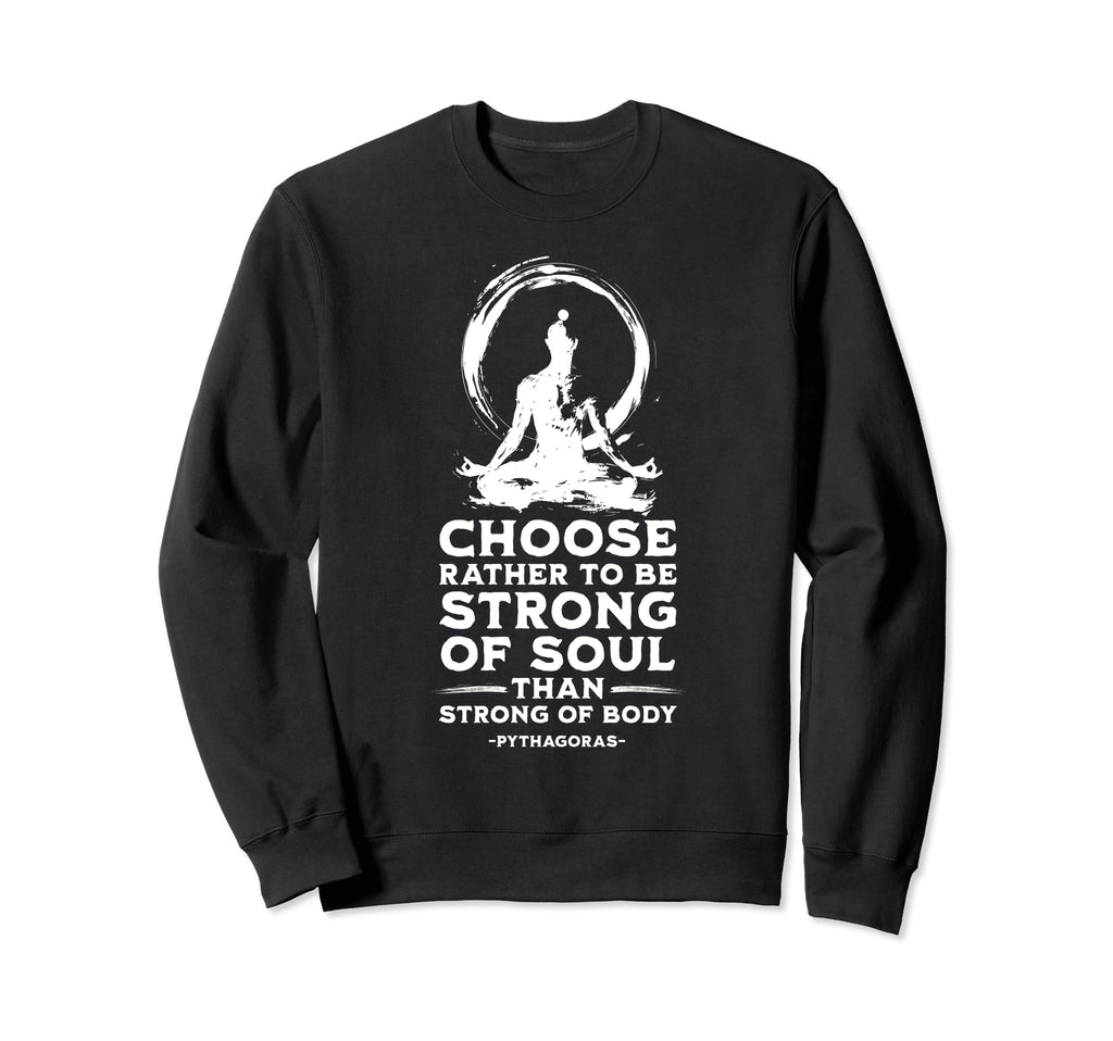 Mindfulness Stoic Philosophy Pythagoras Sweatshirt - Trendy Graphic Unisex - T-Shirt, Sweatshirt, Hoodie