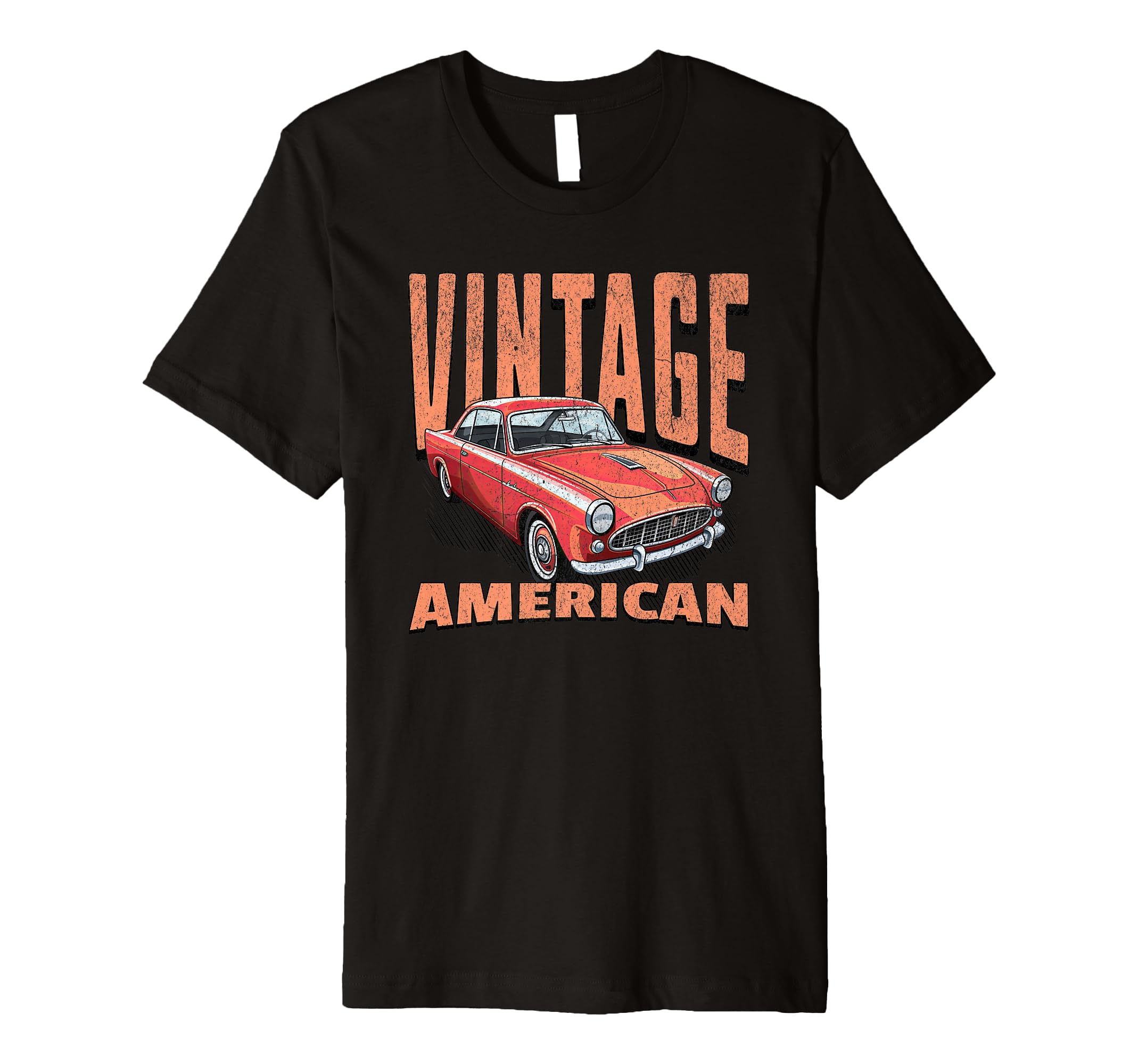 American Car T-Shirt - Graphic Print for Adults - T-Shirt, Sweatshirt, Hoodie