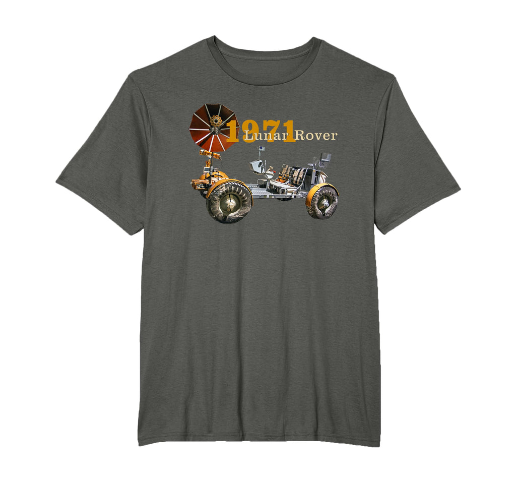 Vehicles Lunar Rover Lrv 1971 Moon Shot T-Shirt - Unique Graphic Unisex - T-Shirt, Sweatshirt, Hoodie