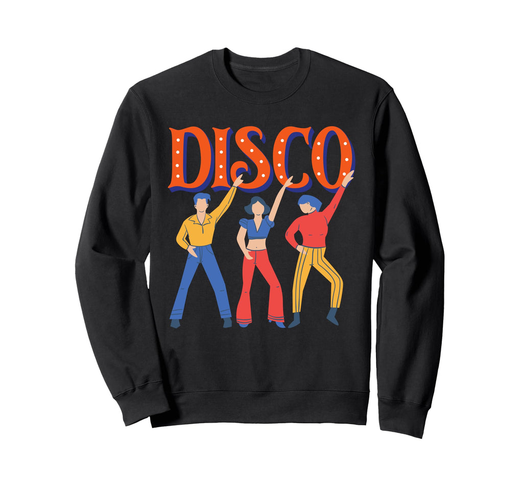 Disco Ball Music Dancing 70S 80S Sweatshirt - Trendy Graphic Men Women - T-Shirt, Sweatshirt, Hoodie