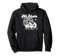 All Skate 70S Disco Roller Skating Hoodie - Novelty Apparel for Adults - T-Shirt, Sweatshirt, Hoodie