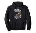 Valhalla Bound Motorcycle Biker Hoodie - Custom Art Print Men Women - T-Shirt, Sweatshirt, Hoodie
