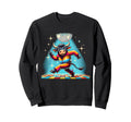 Aesthetic Ox Bull Disco Sweatshirt - Casual Everyday Wear Unisex - T-Shirt, Sweatshirt, Hoodie