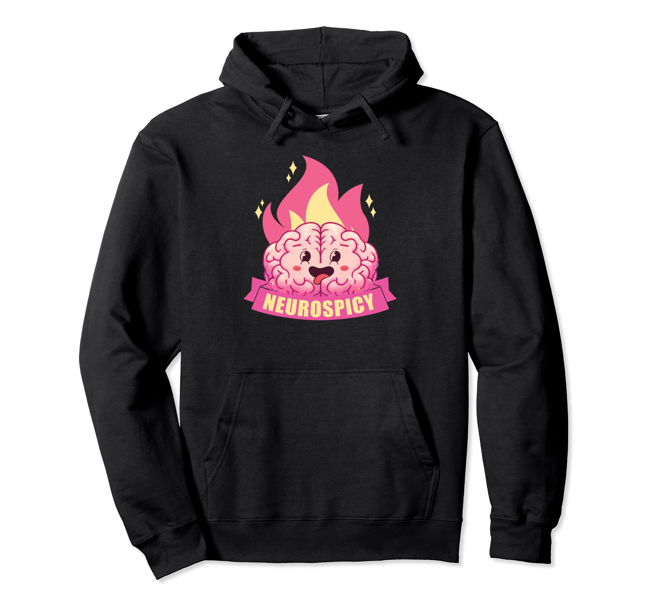 Neurospicy Neurodiversity Adhd Asd Autism Hoodie - Novelty Apparel Unisex - T-Shirt, Sweatshirt, Hoodie