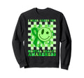 Groovy Green I Wear Green Mental Sweatshirt - Novelty Apparel for Adults - T-Shirt, Sweatshirt, Hoodie