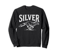 Funny Silver Fox Visual Pun Wildlife Sweatshirt - Trendy Graphic Unisex - T-Shirt, Sweatshirt, Hoodie