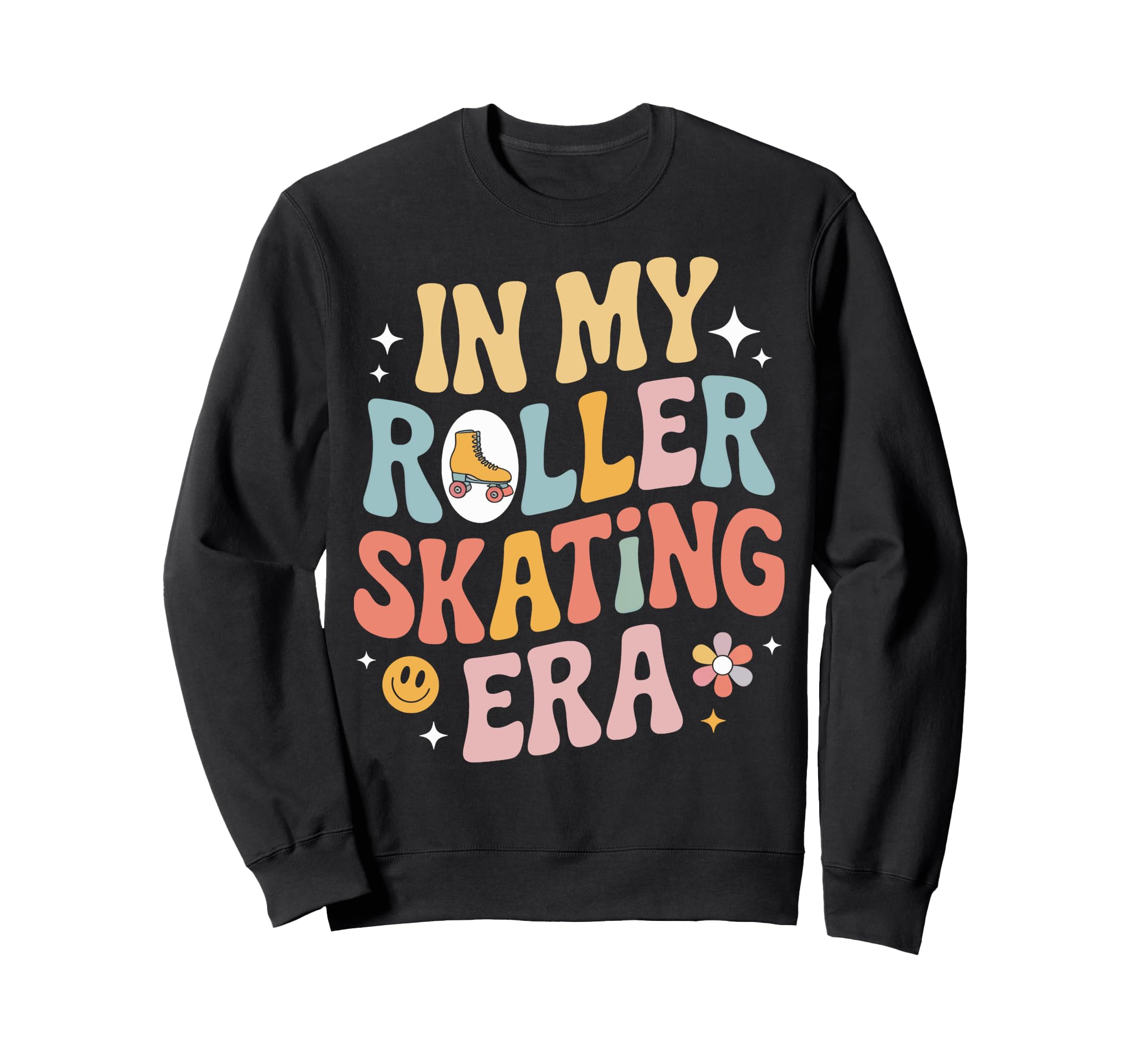 My Roller Skating Era Skating Sweatshirt - Graphic Print for Adults - T-Shirt, Sweatshirt, Hoodie