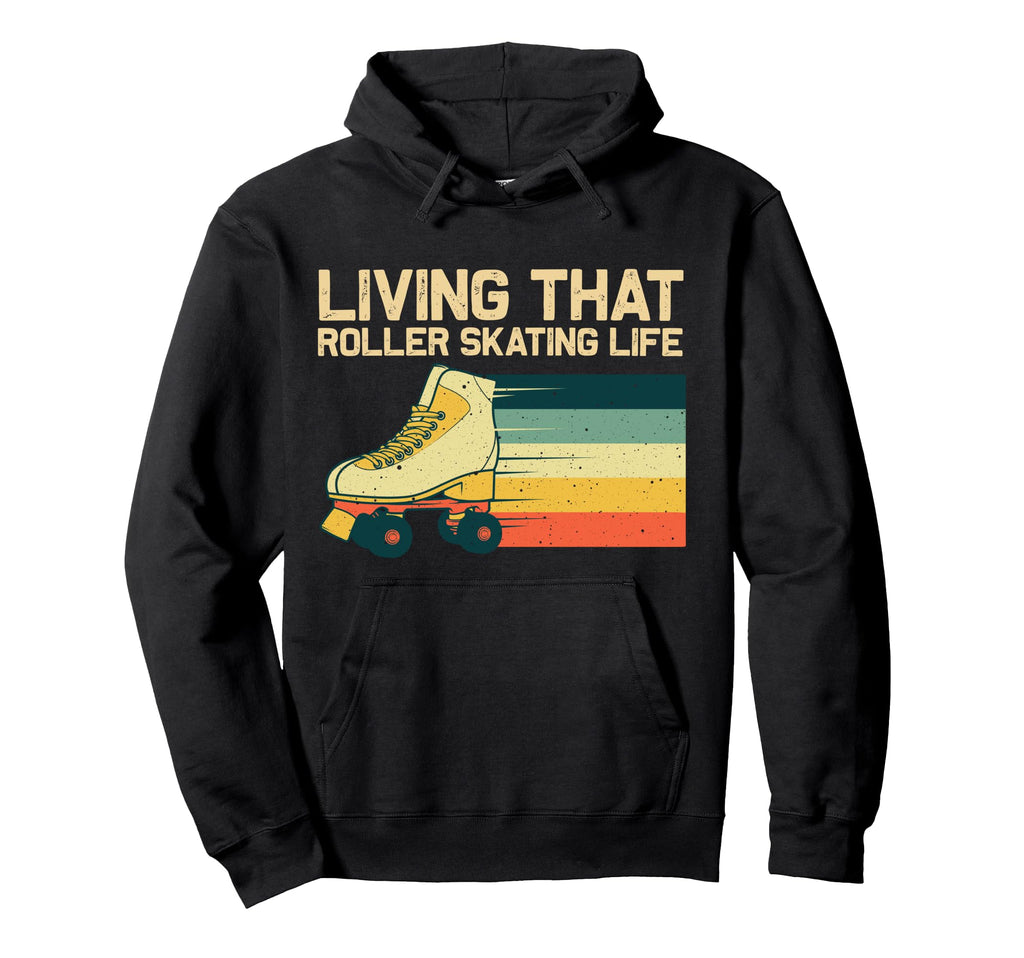 Roller Skating Roller Skate Derby 80S 70S Hoodie - Streetwear Style Unisex - T-Shirt, Sweatshirt, Hoodie