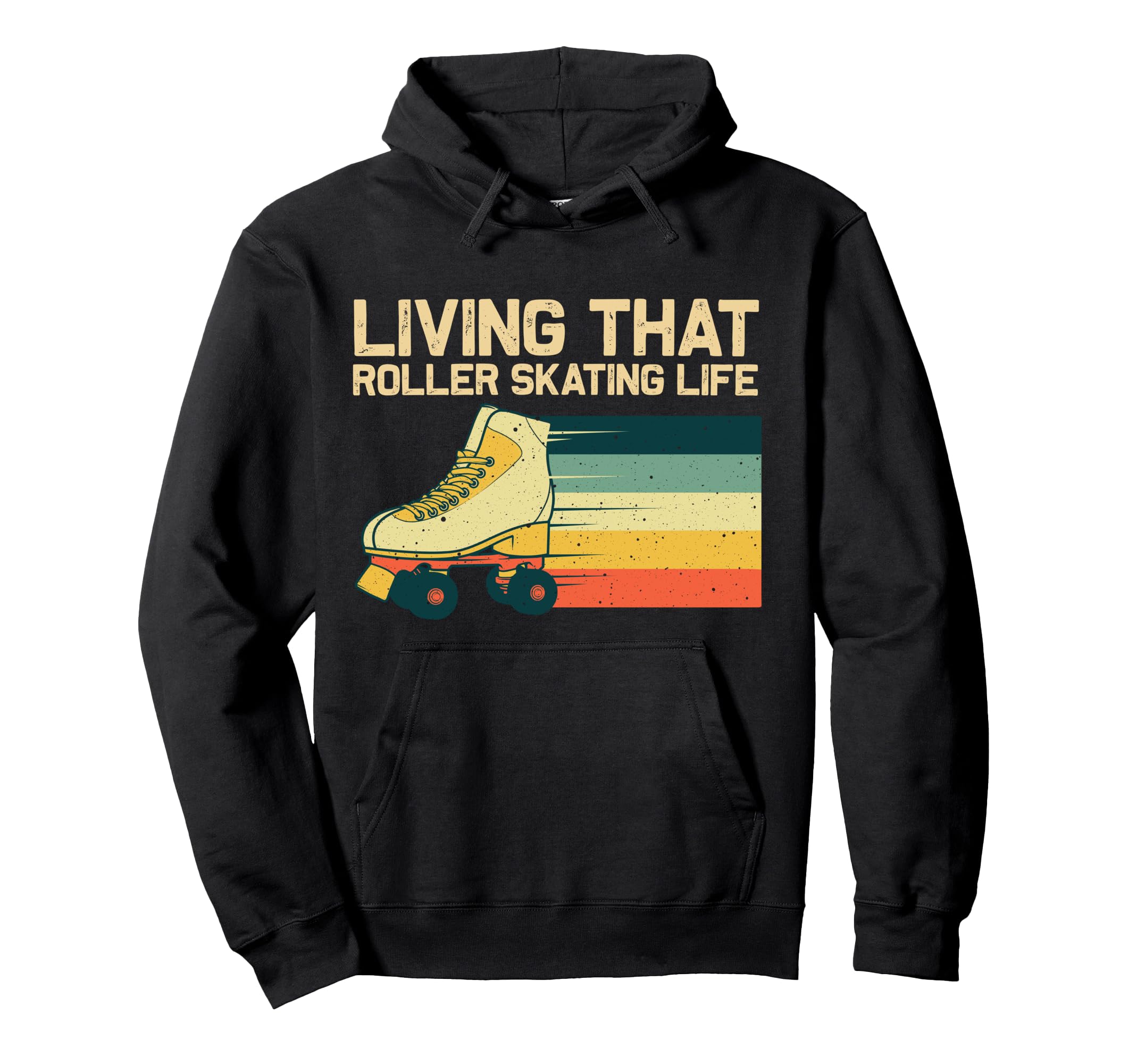 Roller Skating Roller Skate Derby 80S 70S Hoodie - Streetwear Style Unisex - T-Shirt, Sweatshirt, Hoodie