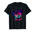 Ebb Florida Sunset Synthwave Vibes T-Shirt - Fun Novelty Design Men Women - T-Shirt, Sweatshirt, Hoodie