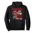 Motorcycle Biker Couple Wedding Marriage Hoodie - Trendy Graphic Unisex - T-Shirt, Sweatshirt, Hoodie