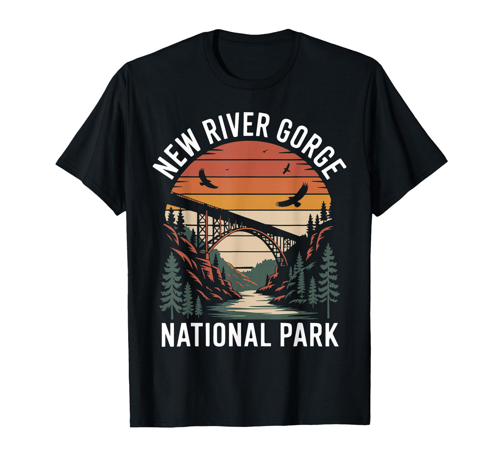 West Virginia 1978 New River Gorge T-Shirt - Novelty Apparel Unisex - T-Shirt, Sweatshirt, Hoodie