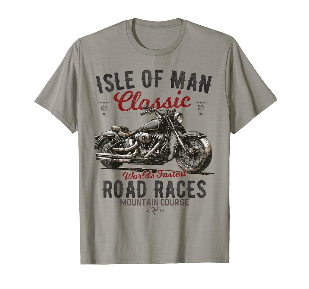 Isle Motorcycle Races Motorbike Race T-Shirt - Streetwear Style Unisex - T-Shirt, Sweatshirt, Hoodie