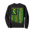 May We Wear Green Mental Health Sweatshirt - Graphic Print Unisex - T-Shirt, Sweatshirt, Hoodie