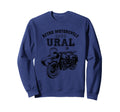 Motorcycle Ural Sidecar Sweatshirt - Fun Novelty Design for Adults - T-Shirt, Sweatshirt, Hoodie