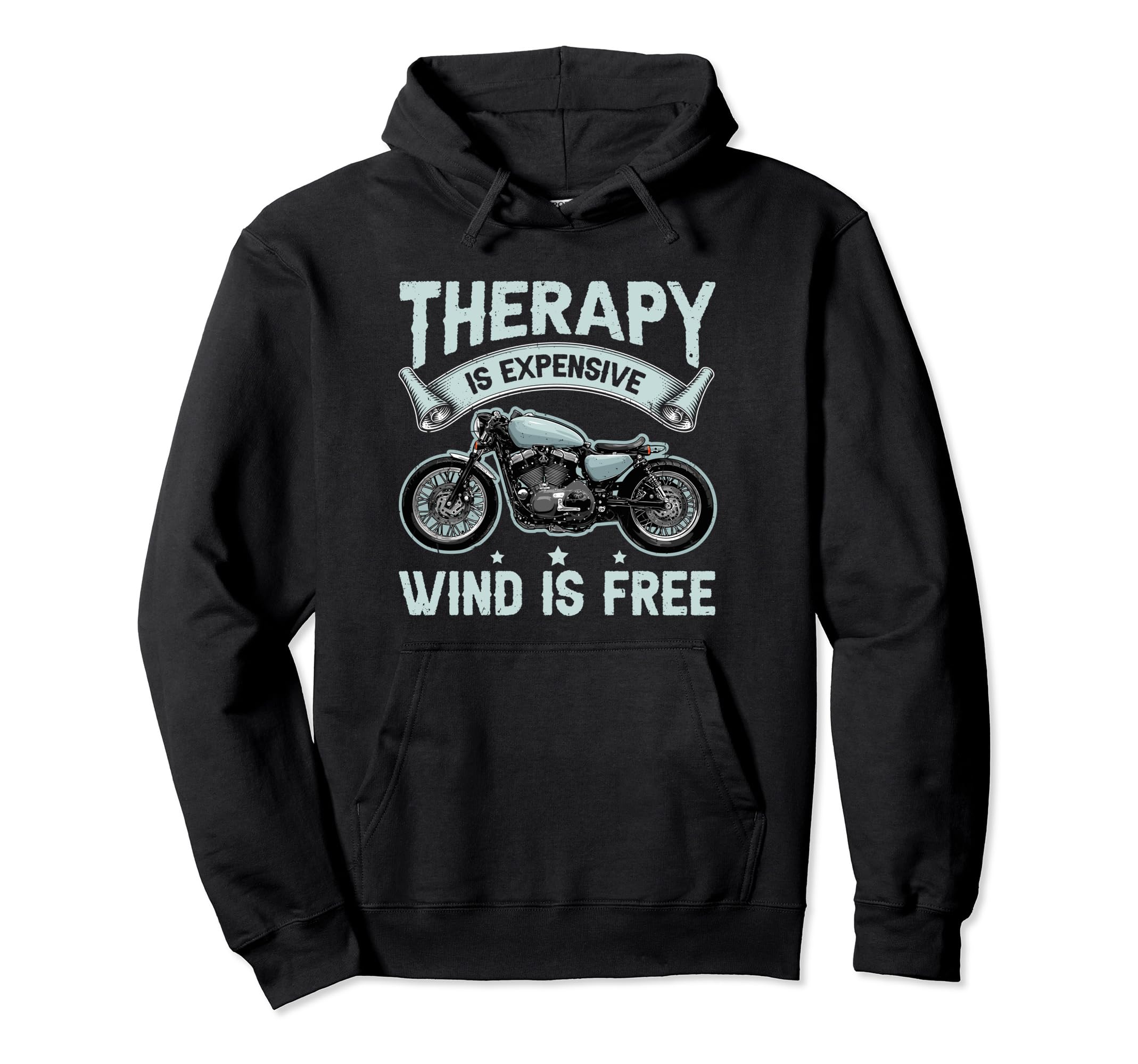 Therapy Is Expensive Wind Is Free Hoodie - Casual Everyday Wear Unisex - T-Shirt, Sweatshirt, Hoodie