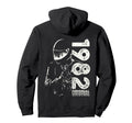 44Th Birthday Motorcycle Motorcyclist Hoodie - Graphic Print Men Women - T-Shirt, Sweatshirt, Hoodie