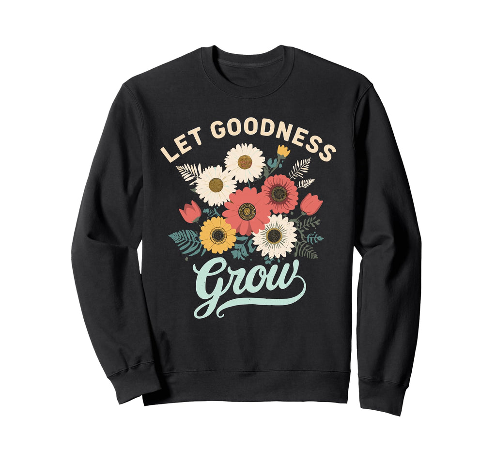 Wellness Kindness Flower Sweatshirt - Casual Everyday Wear for Adults - T-Shirt, Sweatshirt, Hoodie