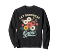 Wellness Kindness Flower Sweatshirt - Casual Everyday Wear for Adults - T-Shirt, Sweatshirt, Hoodie