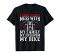Motorcycle Biker My Family My Freedom T-Shirt - Streetwear Style Men Women - T-Shirt, Sweatshirt, Hoodie