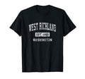 West Richland Washington Wa Sports T-Shirt - Trendy Graphic Men Women - T-Shirt, Sweatshirt, Hoodie