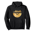 Vinyl Record Player Disco Music Skyline Hoodie - Novelty Apparel Unisex - T-Shirt, Sweatshirt, Hoodie