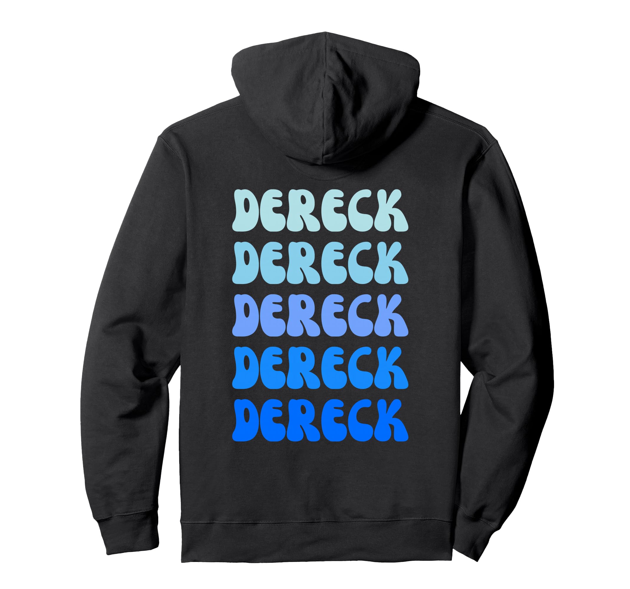 Dereck Name Stack Hoodie - Casual Everyday Wear for Adults - T-Shirt, Sweatshirt, Hoodie