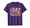 Times They Are Changing 60S 70S T-Shirt - Minimalist Print for Adults - T-Shirt, Sweatshirt, Hoodie
