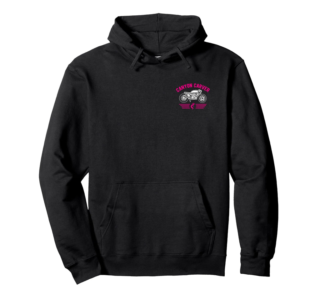 Canyon Carver Motorcycle Hoodie - Novelty Apparel Men Women - T-Shirt, Sweatshirt, Hoodie