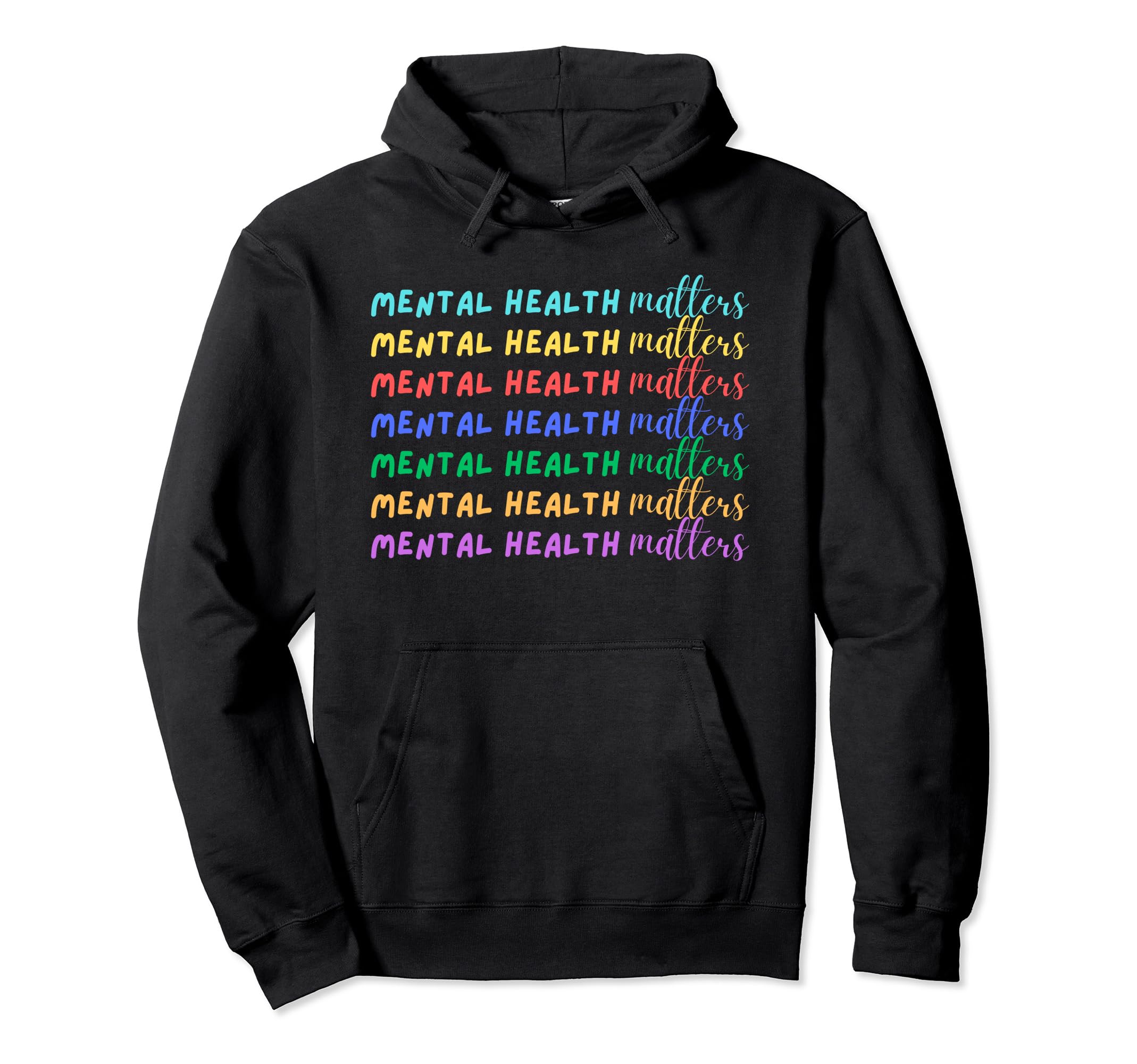 Mental Health Matters Spread Awareness Hoodie - Unique Graphic Men Women - T-Shirt, Sweatshirt, Hoodie
