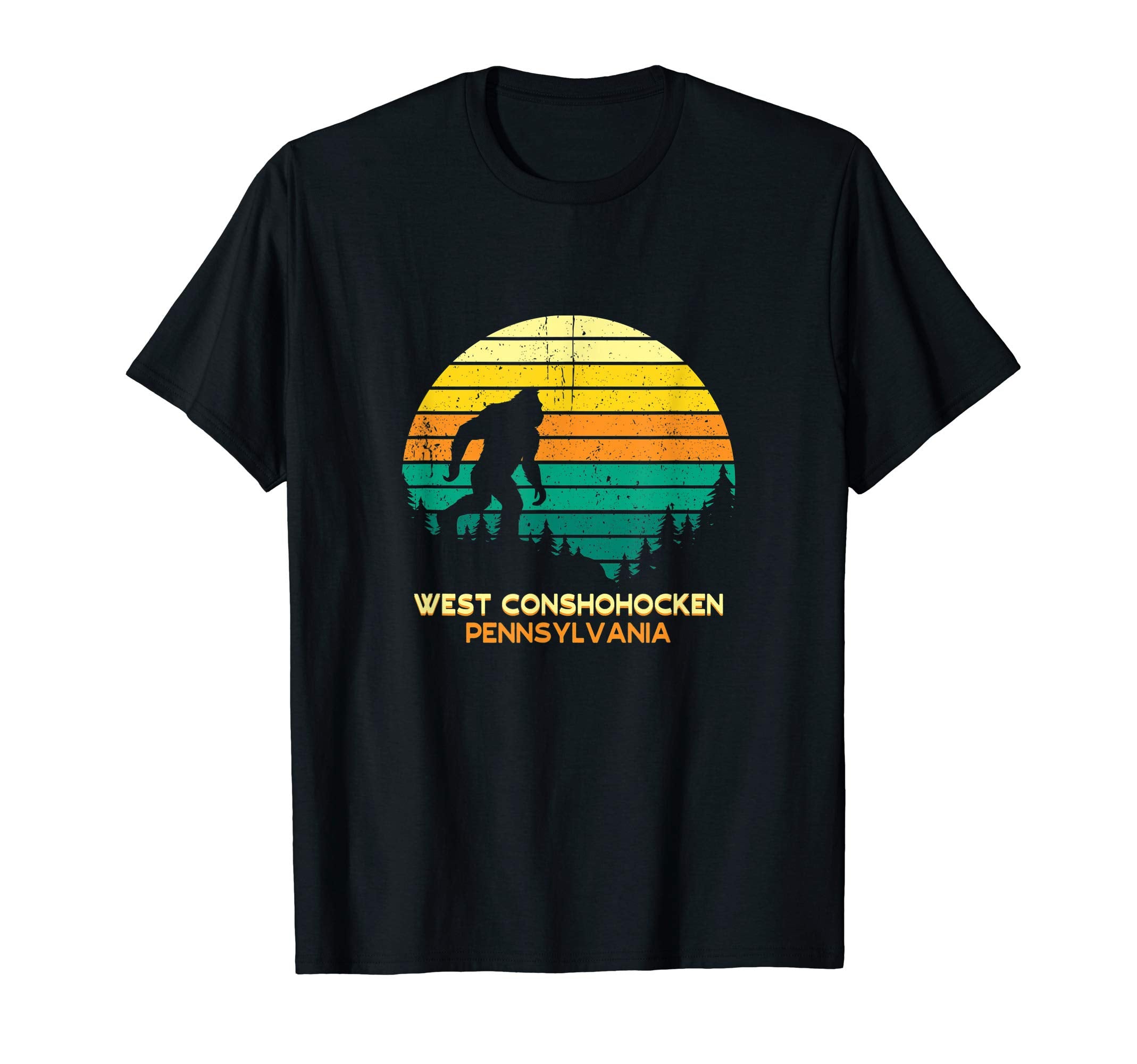 West Conshohocken Pennsylvania Big T-Shirt - Minimalist Print for Adults - T-Shirt, Sweatshirt, Hoodie