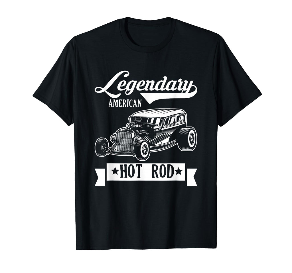 Legendary Hot Rod American Old Car T-Shirt - Custom Art Print for Adults - T-Shirt, Sweatshirt, Hoodie