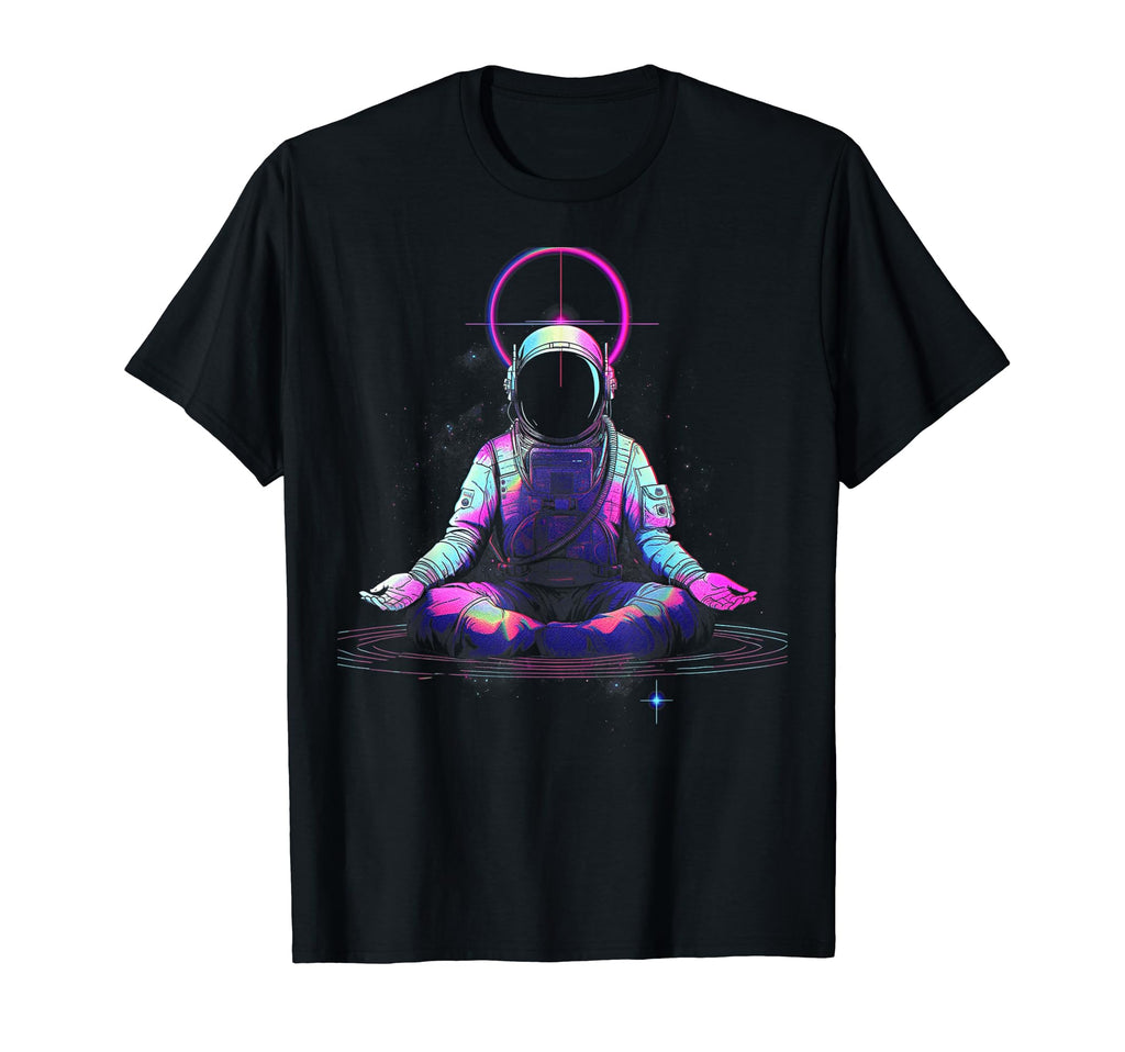 Synthwave Astronaut Cyberpunk 80S Sci T-Shirt - Novelty Apparel Men Women - T-Shirt, Sweatshirt, Hoodie