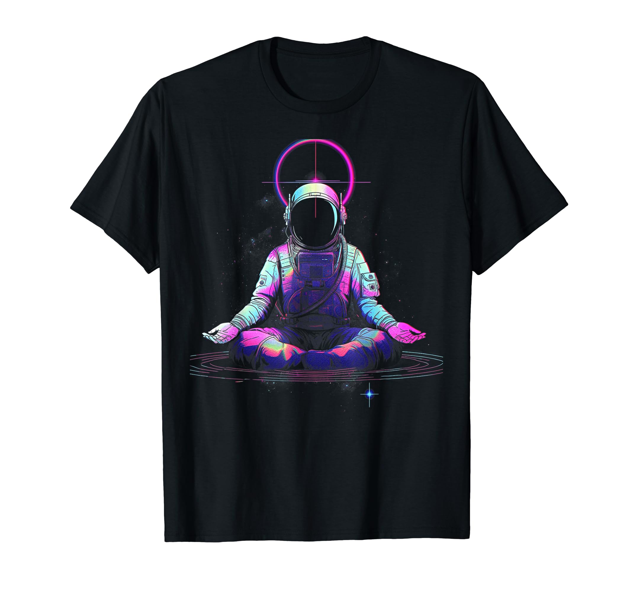 Synthwave Astronaut Cyberpunk 80S Sci T-Shirt - Novelty Apparel Men Women - T-Shirt, Sweatshirt, Hoodie