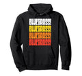 Bluegrass Funny 70S 80S Typography Hoodie - Novelty Apparel Men Women - T-Shirt, Sweatshirt, Hoodie